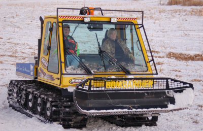 Lt. Governor Carol Molnau at the 2007 MNUSA Snowmobile Rendezvous -- February 9, 2007...