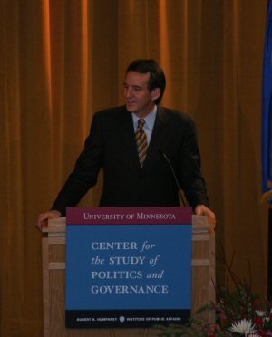 Governor Tim Pawlenty speaks at 