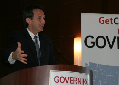Governor Pawlenty speaks at Governing Magazine's 11th Annual Managing Technology Conference.  Govern...