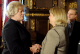 Lieutenant Governor Molnau greets a visitor at the reception following the 2010 State of the State A...